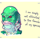 Illustration for article titled What if the Creature from the Black Lagoon used PostSecret?